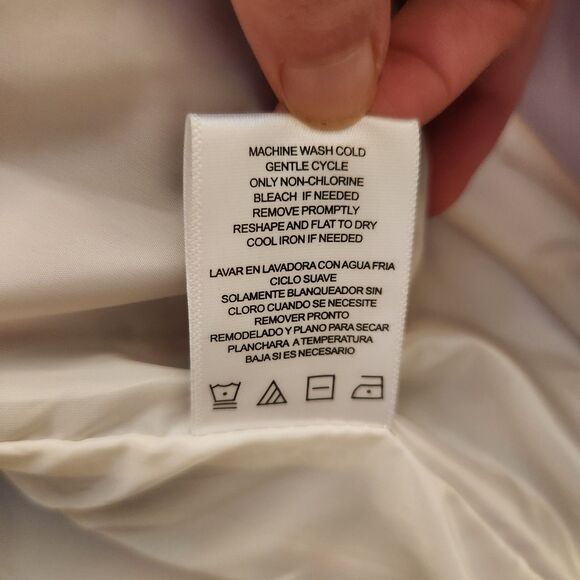 STEVE MADDEN NYC Pink & Blue Plaid Jacket Long Oversized Coat Shacket Sz M City - Picture 9 of 9